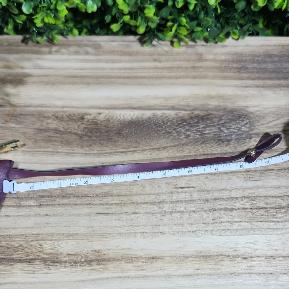 New York & Company Purple Leather Wristlet XL - Picture 12 of 14